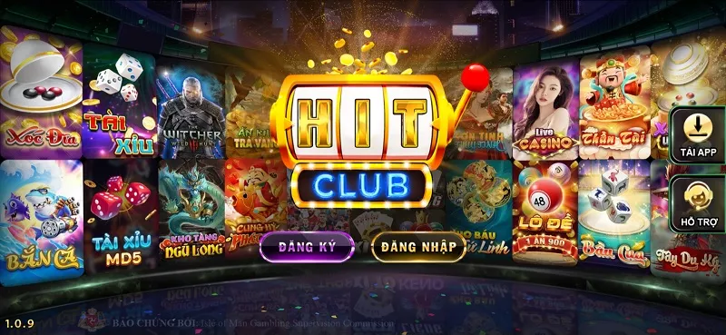Cổng game Hit Club đang có mặt tại Việt Nam